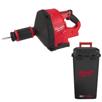 Milwaukee Tool - 18V Battery Battery Drain Cleaning Machine