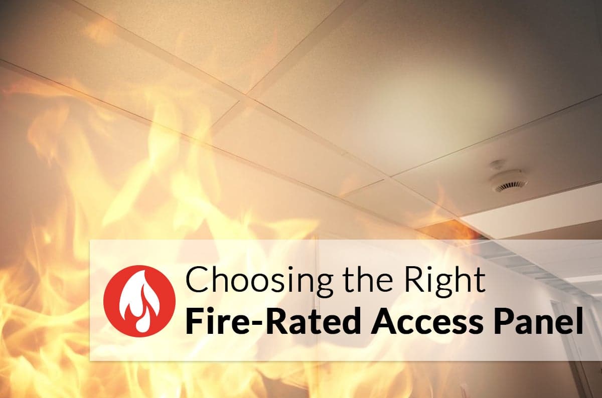 Choosing the Right Fire-Rated Access Panel