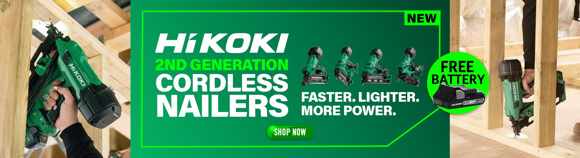 New Hikoki Nailers