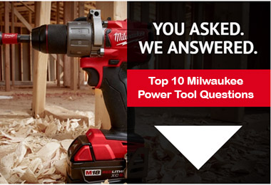 Your Top 10 Milwaukee Power Tools Questions Answered by Trade Counter Direct