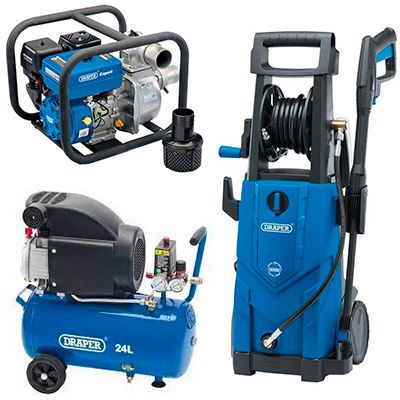 Draper Compressors & Pressure Washers