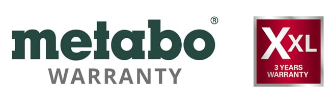 Metabo Power Tools - 3 year Warranty