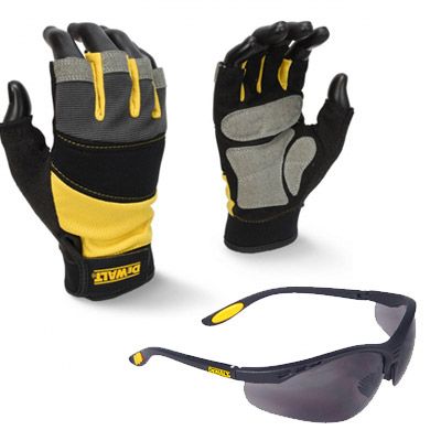 DeWalt PPE - Gloves, Eye & Ear protection