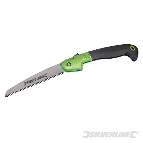 Silverline Tri Cut Folding Saw 180mm Blade 260331