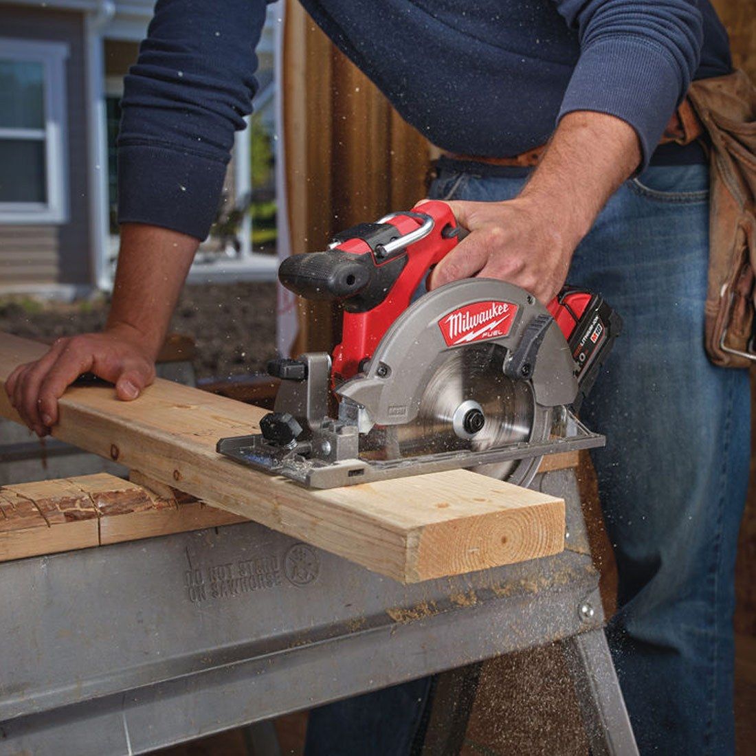 Milwaukee M18 CCS55 0 FUEL Circular Saw Power Precision