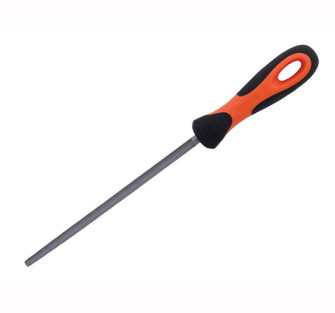Bahco Handled Round Second Cut File1-230-08-2-2 200mm (8in) - 8in