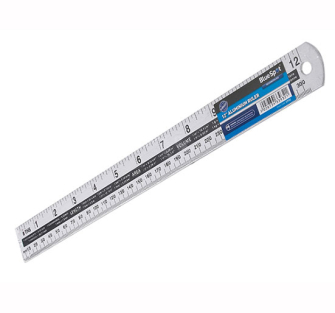 BlueSpot Tools Aluminium Rulers - 12in 300mm