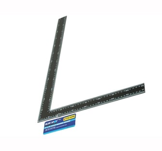 BlueSpot Tools Framing Square 24in x 16in - Roofing Square