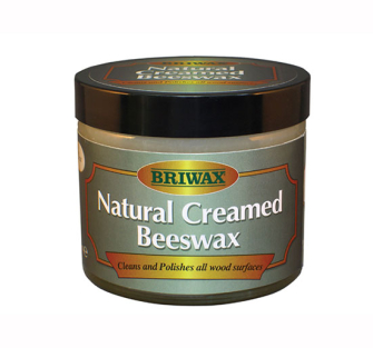Briwax Natural Creamed Beeswax Clear 250ml - 250ml