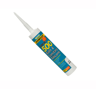 Everbuild Bath & Sanitary Silicone Sealants 500 - White C3 310ml