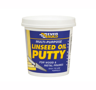 Everbuild Multi Purpose Linseed Oil Putty 101 - Brown 500gm