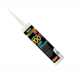Everbuild PVCu & Roofing Silicone Sealants 700T - C3 310ml White
