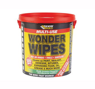 Everbuild Wonder Wipes - Giantwipe Cleaner Handwipes