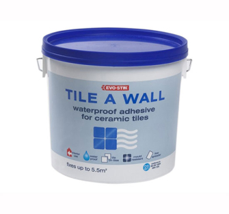 Evo-Stik Tile A Wall Weatherproof Adhesive - 10 Litre