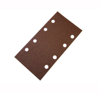 Faithfull 1/3 Sanding Sheet Red Bosch Clip Holed Assorted (Pack o