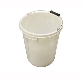 Faithfull 5 Gallon 25 litre Bucket - White - Bucket Builder