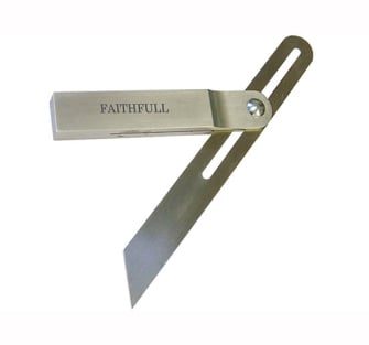 Faithfull Aluminium Sliding Bevel Stainless Steel Blade 250mm (10
