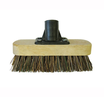 Faithfull Deck Scrub Broom Head 175mm (7in) Threaded Socket - Pa1