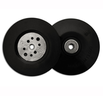 Flexipads Angle Grinder Pads - Black Soft for Curved Surfaces - 1