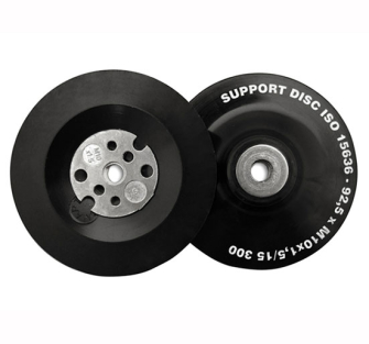 Flexipads Angle Grinder Pads - ISO Black Soft for Curved Surfaces
