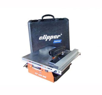 Flexovit Clipper 180mm Water Cooled Pro Tile Cutter in Carry Case
