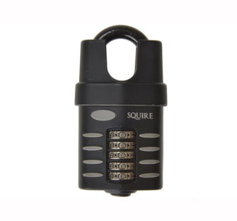 Henry Squire CP60 Push Button Combination Padlock Close Shackle 6