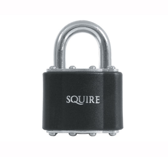 Henry Squire Stronglock Laminated Padlocks - 38mm Card 2 Open Sha