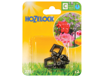 Hozelock Mini Sprinkler 4mm/13mm (Pack of 2) - Auto Watering