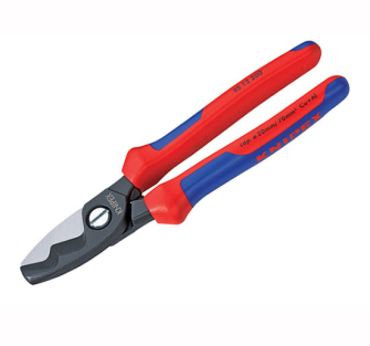 Knipex Cable Shears Twin Cutting Edge with Component Grips - Comp