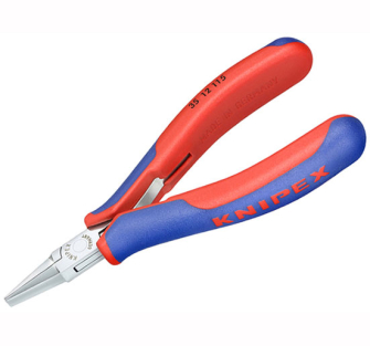 Knipex Electronic Pliers with Half Round Jaw - Multi Component Gr