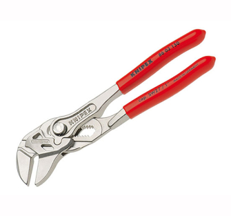 Knipex Plier Wrenches - Cushion Grip - 46mm PVC Grips 250mm