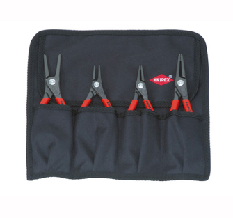 Knipex Precision Circlip Plier Set in Roll (4) - Set of 4