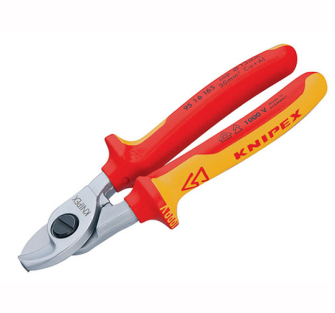 Knipex VDE Cable Shears - VDE Grips 200mm