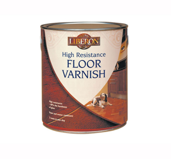 Liberon High Resistance Floor Varnish - Clear Matt 2.5 Litre