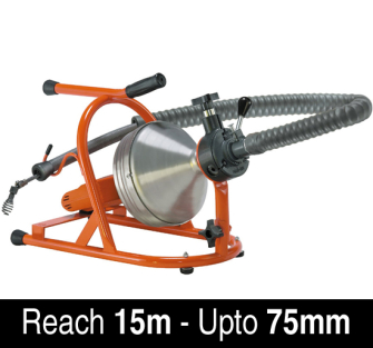 General Wire Drain Cleaning Machine Rooter PH 15m - 240 Volt