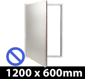 Non Fire Rated Riser Door Access Panel 1200 x 600 BF