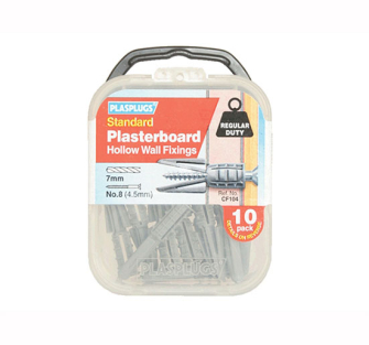 Plasplug CF Plasterboard Fixings - Pack of 10