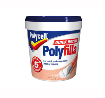Polycell Multi Purpose Polyfilla Quick Drying - 330g 10% Extra