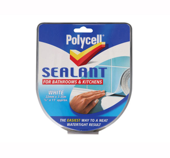 Polycell Seal Strips Bathrooms - Kitchens - 41mm White