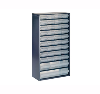 Raaco 1240-123 40 Drawer Metal Cabinet - Storage Cabinet