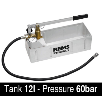 Rems Push INOx 115001 Pressure Testing Pump 60 Bar - 115001