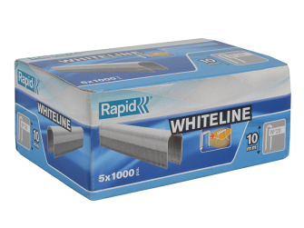 Rapid 28 Series 10mm Staples - DP x 5m White Pack 5 x 1000