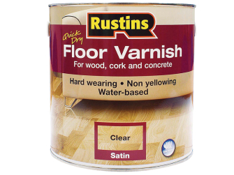 Rustins Quick Dry Floor Varnish Gloss 2.5L