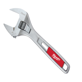 Milwaukee 200mm Wide Jaw Adjustable Wrench - 48227508