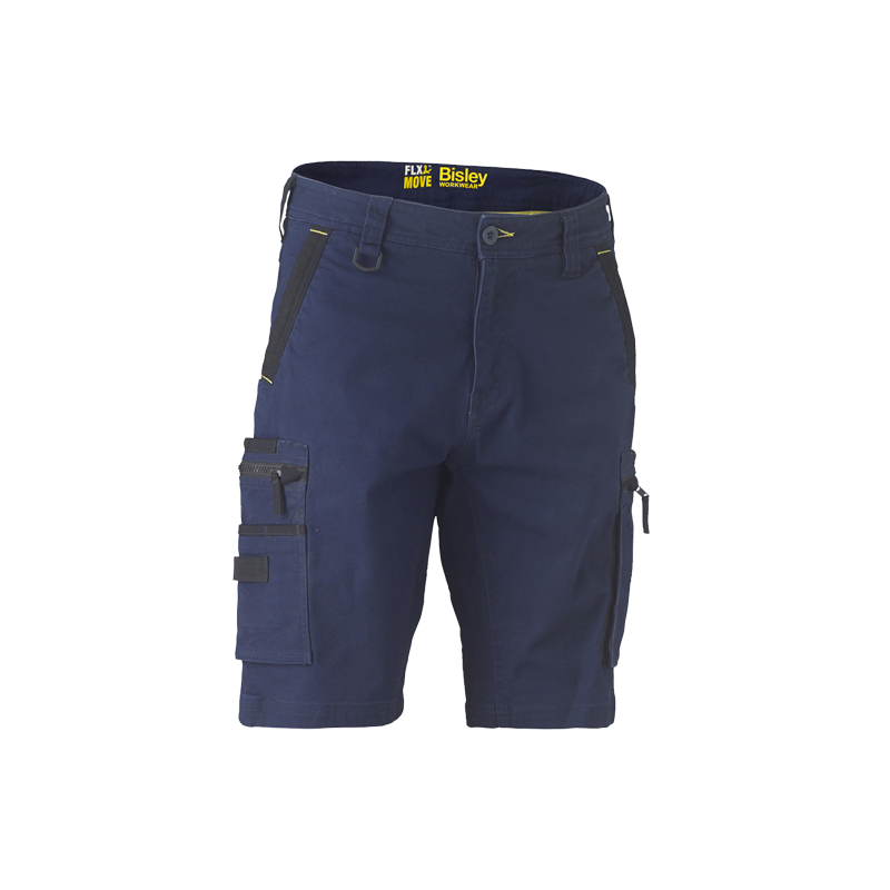 Bisley Workwear Flex & Move Stretch Cargo Shorts 