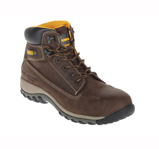 Hammer Brown Leather Non-Metallic Hiker Safety Work Boot with BELT 