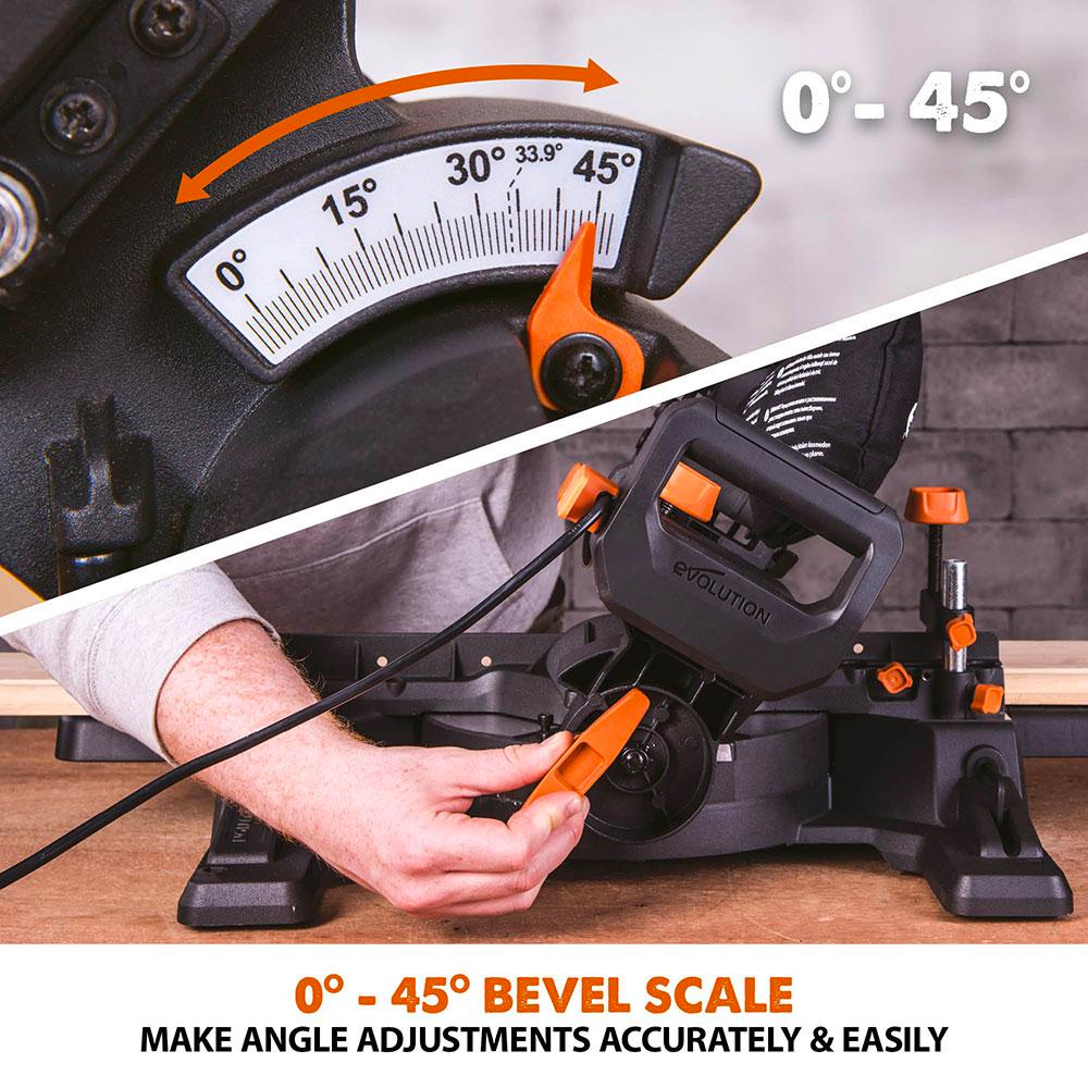 Evolution 240v R210SMS 300 210mm TCT MultiMaterial Cutting Slide