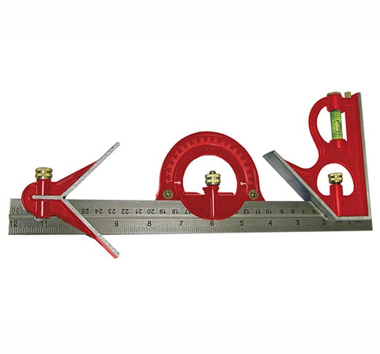 Faithfull Combination Square Set 300mm 12 inch Set Square