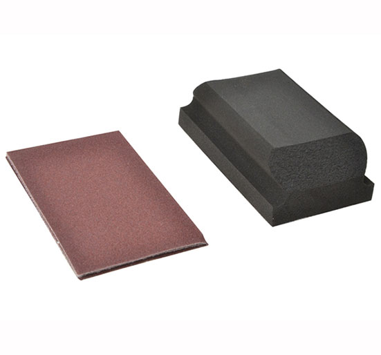 Hook and loop sanding block discount