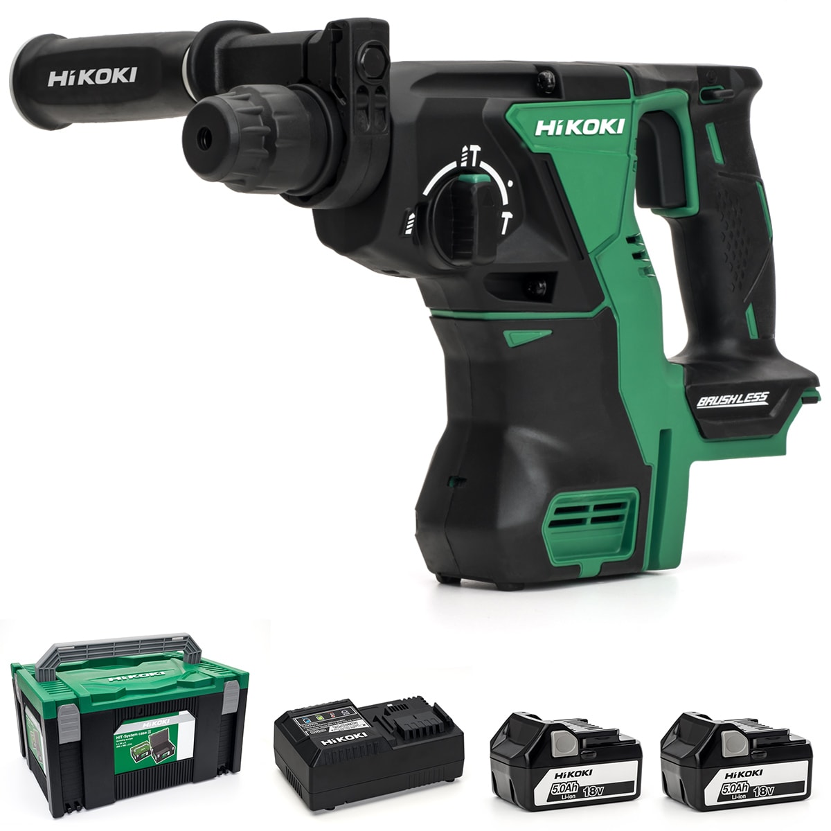 Hitachi cordless rotary hammer drill discount